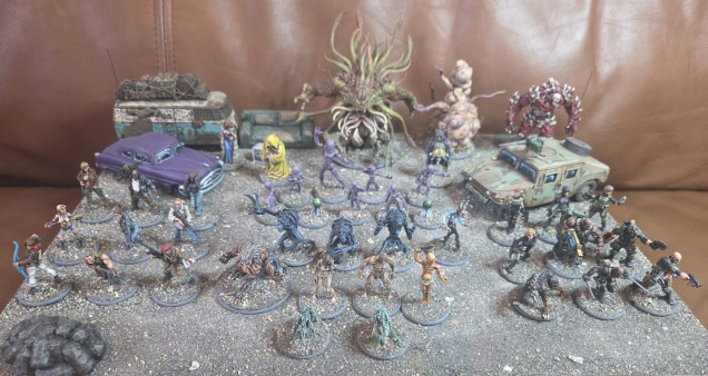 All the models I have finished for DC project in this Spring Clean Challenge.