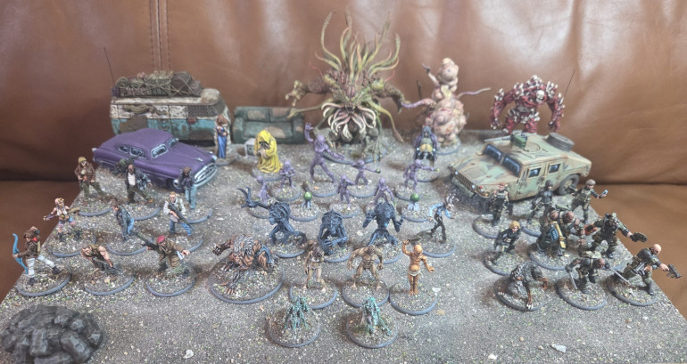 All the models I have finished for DC project in this Spring Clean Challenge.