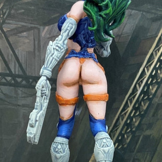 Practicing skin tones - model six