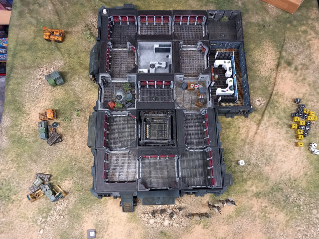 Coney colony  marshals office contain the power breaker for the nearby buildings. The main target is the server room on the far right and scout the area near the entrance. There are five signals and two need to be investigated. There are also two spawn points so I expect more xenos to get in the way.