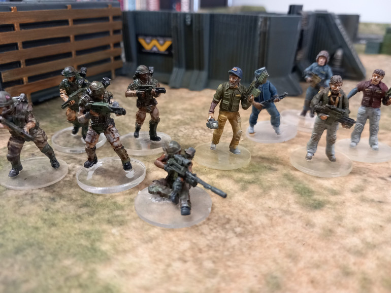 With them on this mission comes a fire team, sniper and colonial militia who have knowledge of coney colony 