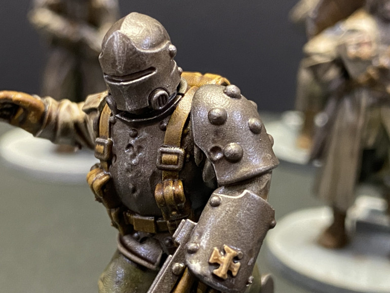 I don't know if Dave is from some kind of special unit but he's coming to the fight with a whole lot of armour.  The more astute of you will also notice other people standing in the background, that will be Steve and Allan.  They will be making an appearance real soon.