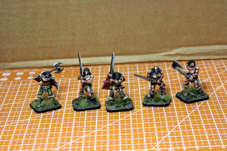 As well as one unit with long weapons.