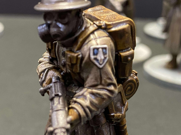 Steve.  Possibly a germaphobe as he likes to wear his gasmask everywhere, and I mean everywhere.  