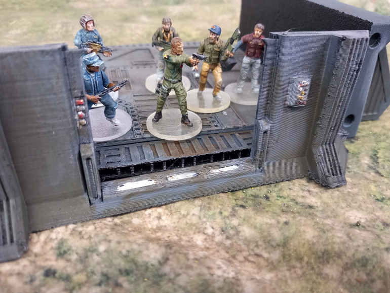 The colonial militia intercept a signal that leads them to a lone survivor boosting our force