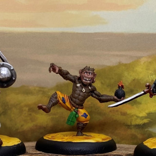 July painting competition - Moonstone black powder set