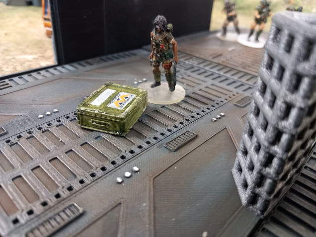 Sgt Brammer users herself as bait to investigate movement on her tracker but it turns out to be just rodents. Not believing her luck she finds the passkey 