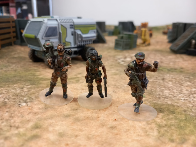Armstrong was back but with his fellow hero's out of action command send in two new marines to lead the mission. Sgt Brammer who has seen lots of active service with the line infantry and Lt Hearson from a tech heavy world with a background in colonial militia