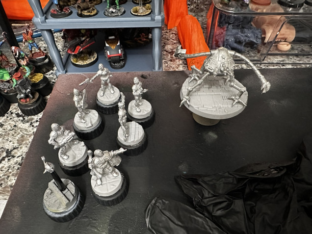 I think I will start to work on East Meg Invasion Force or the Ape Gang.