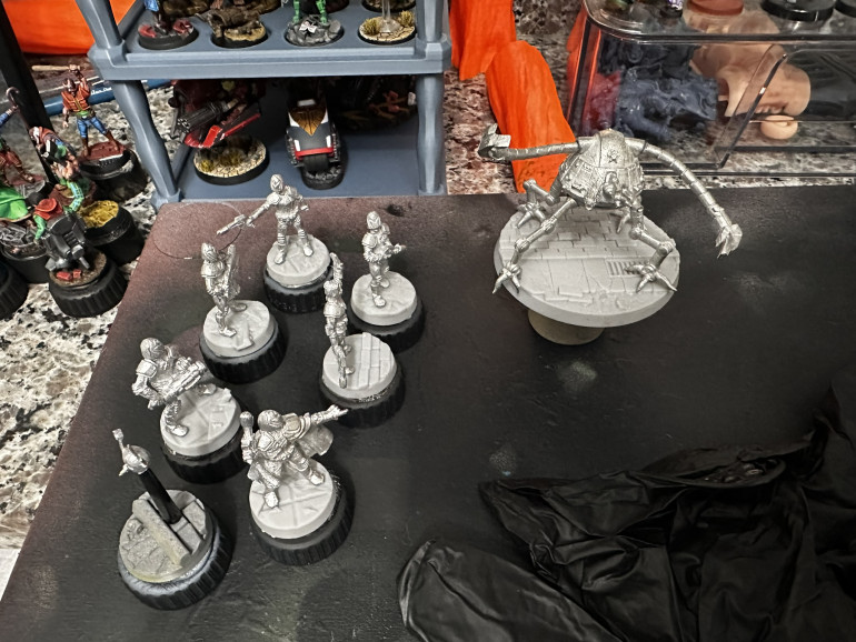 I think I will start to work on East Meg Invasion Force or the Ape Gang.