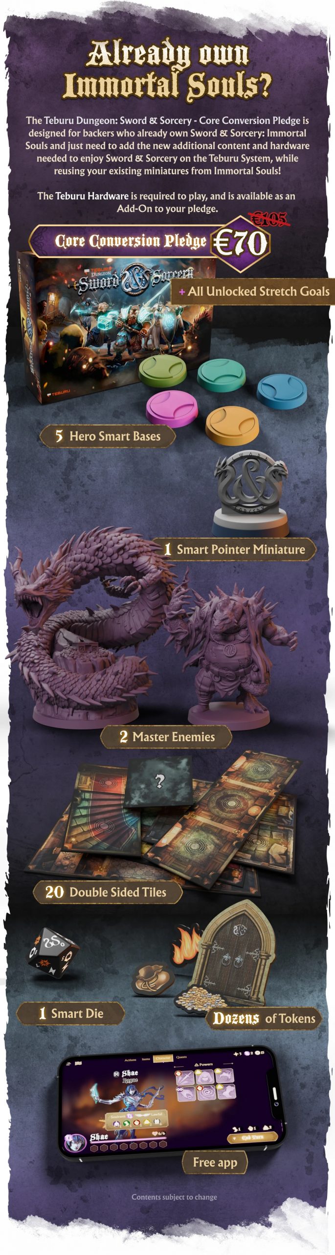 Core Conversion Pledge - Sword & Sorcery