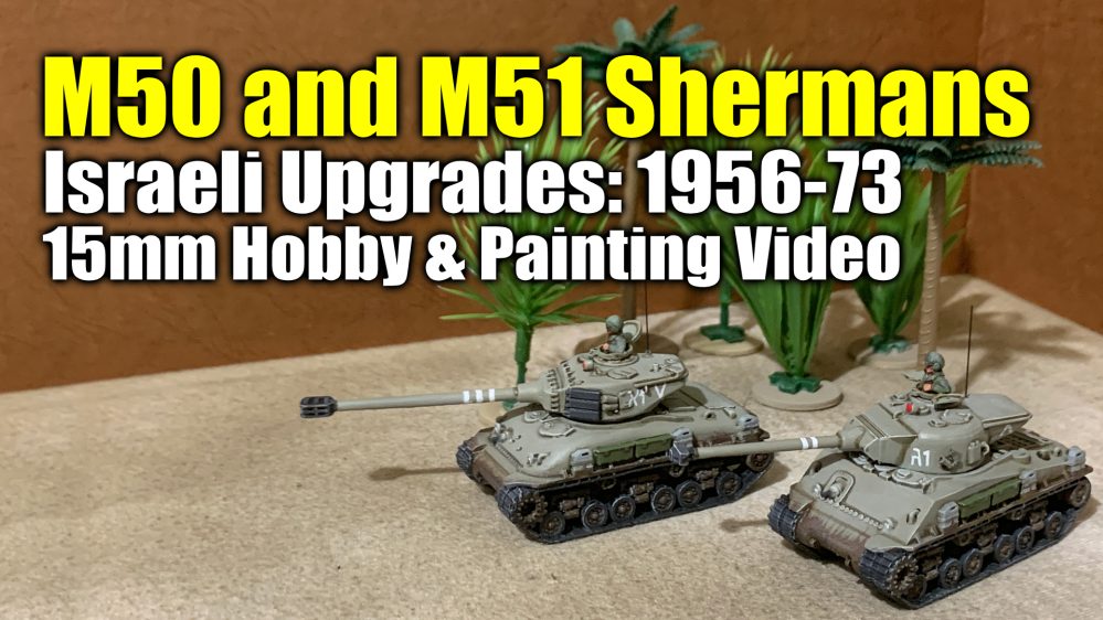 Painting the Ultimate Sherman Upgrades!