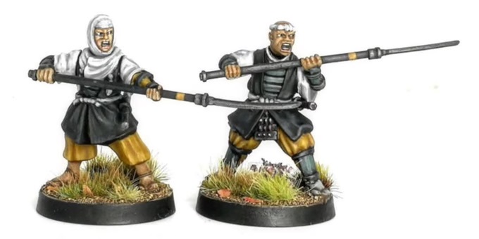 Sohei Monks with Naginata - FireForge Games