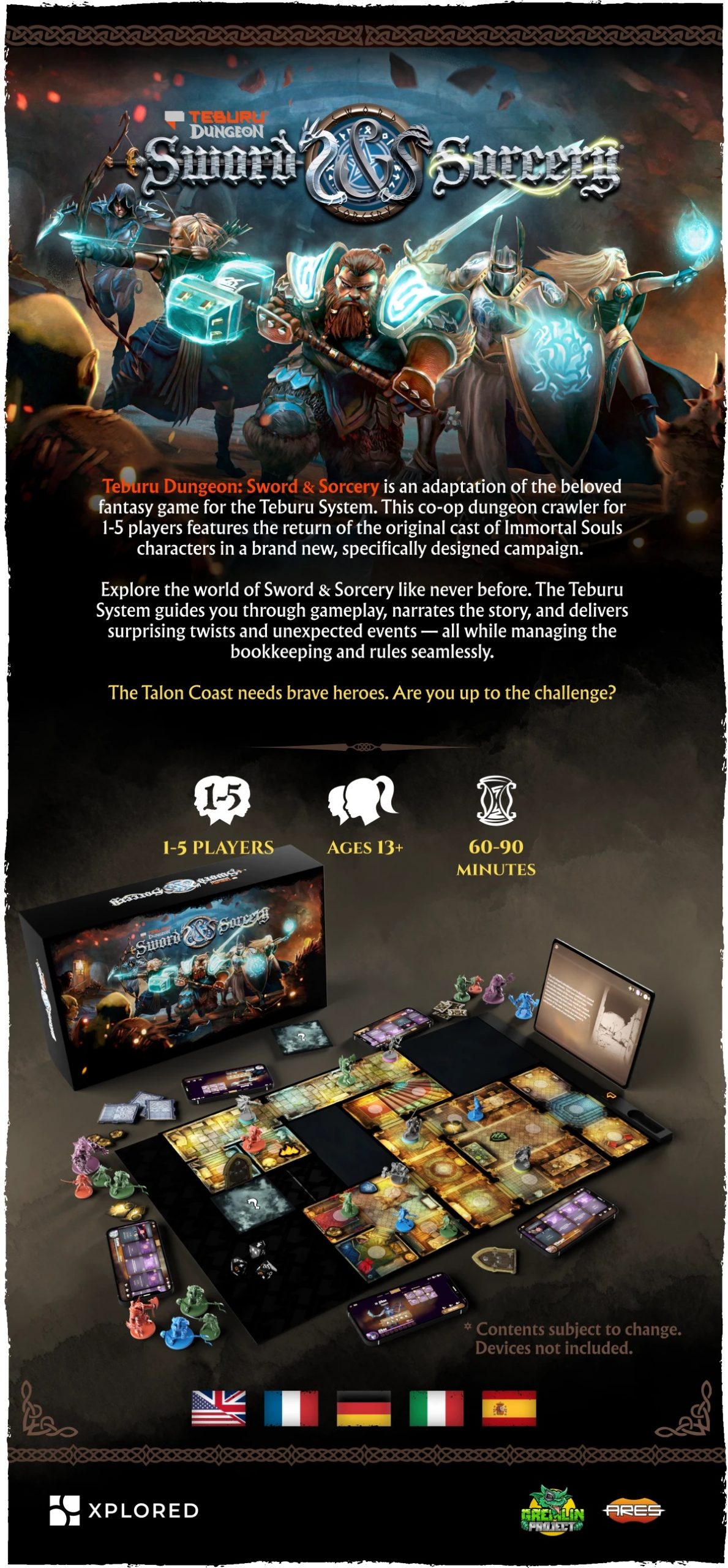 Teburu Dungeon Sword & Sorcery - Teburu