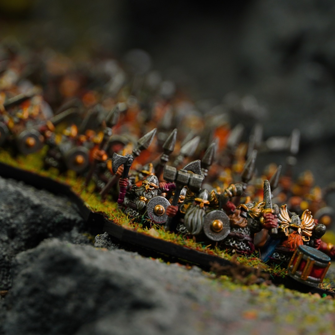 10mm Dwarven Host Painted #1 - Wargames Atlantic