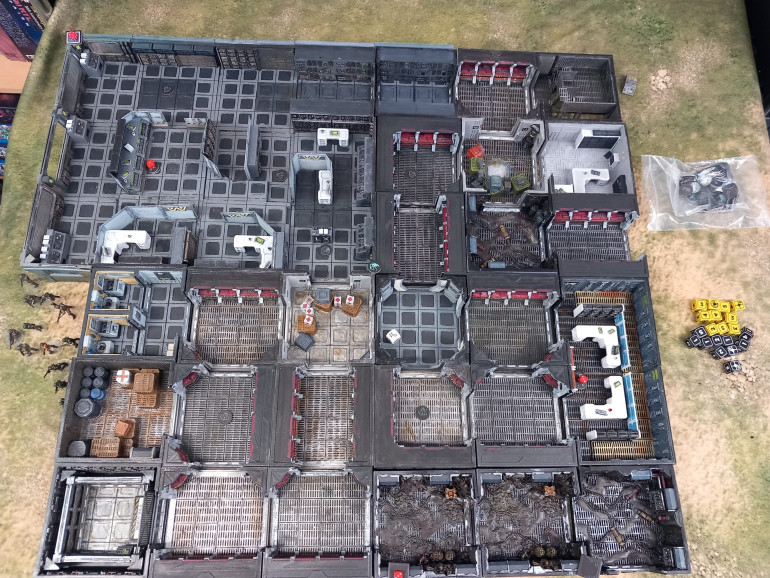 There are two points to investigate but multiple spawn points for the ambushing xenos