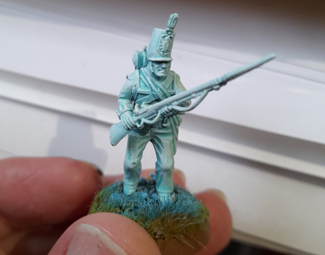 The shade is a little more green irl