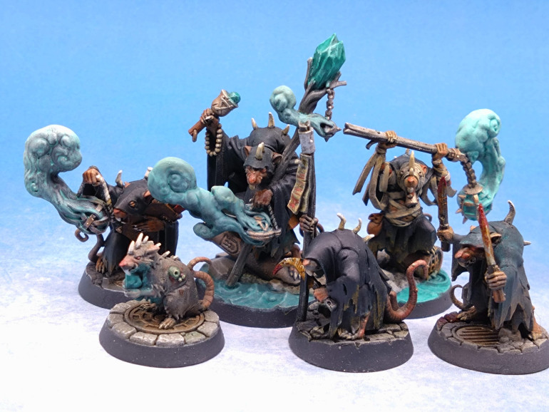 Fun Underworlds box to add to my force. Plague Pack miniatures.