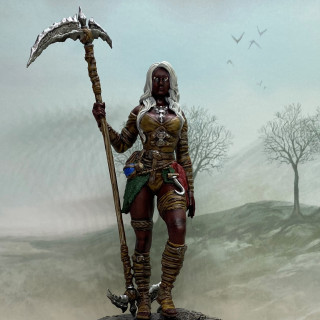 Practicing skin tones - model eight