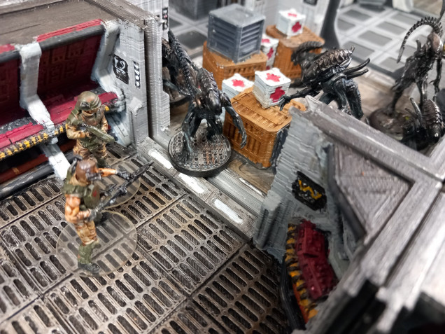 In a vicious melee the marines go down in a last stand unable to reach their objectives. High command come to the conclusion that they should nuke the site from orbit. It's the only way to be sure. A disastrous end to Armstrong and his marines. The source of the out break may never be known.