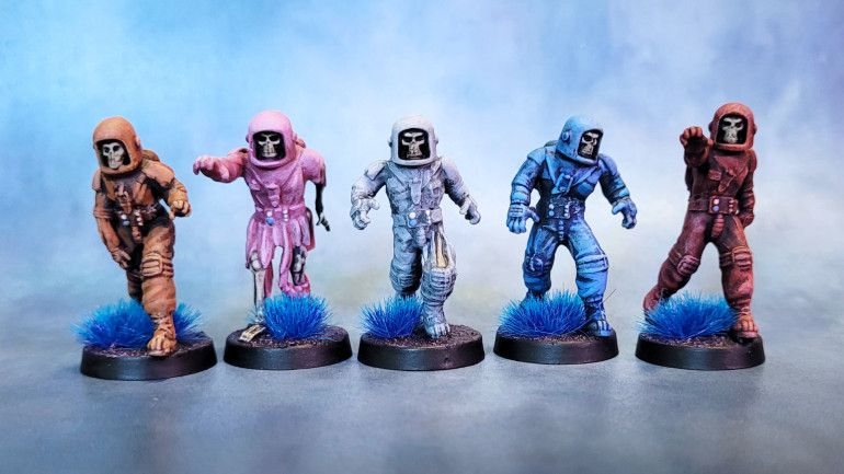 I do love painting in bright colors.