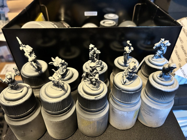 And my Burrows and Badgers order has arrived so can officially be added to my list of unpainted miniatures