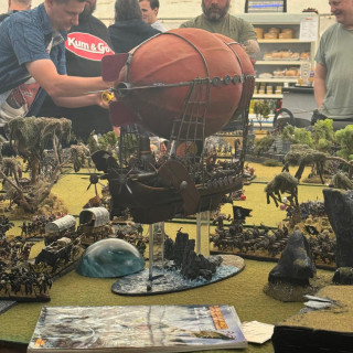 5 years work of fantasy soldiers and terrain making, BOYL 2025 participation game.