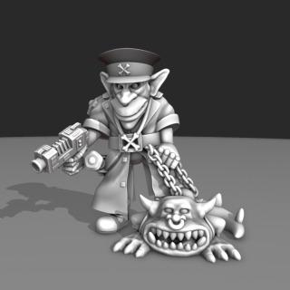 A little friend for the commander