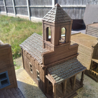 Western town, progress update