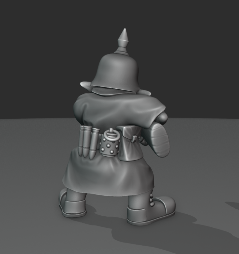 Finishing up the sniper today