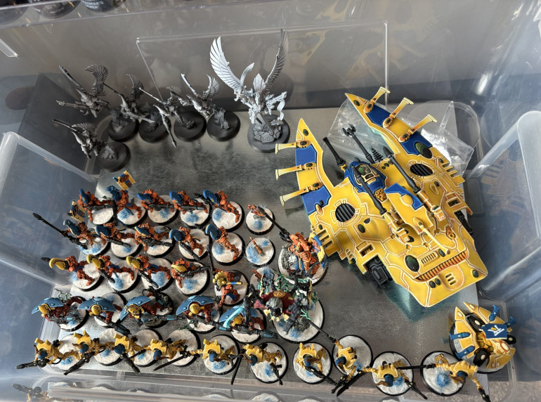 Group shot of how the army is coming along