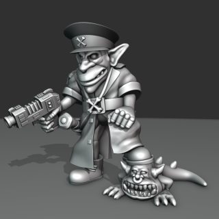 A little friend for the commander