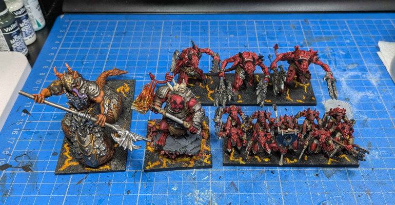 Kings of War Champions Part 1 The Bloody Cardinal warband