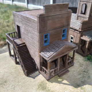 Western town, progress update