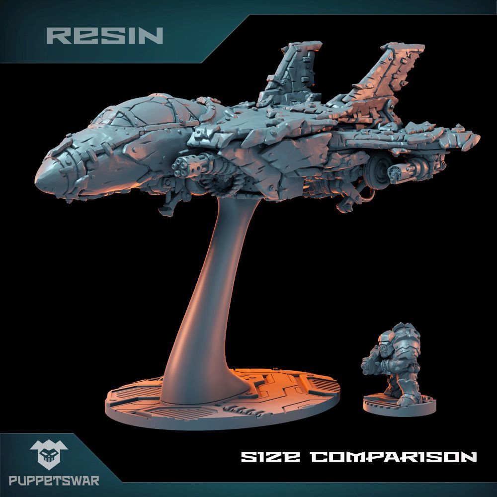 Orc Jetfighter - Puppets War