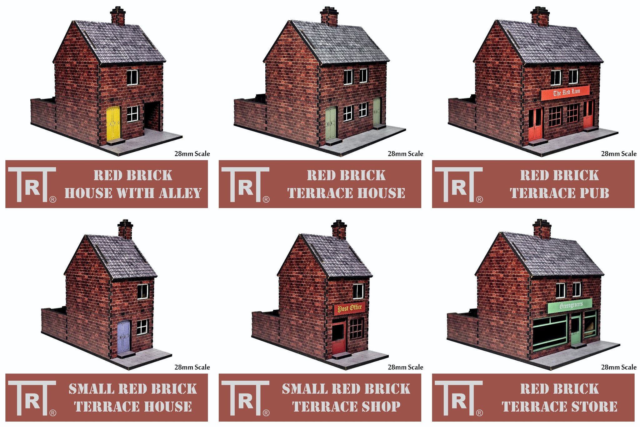 Red Brick Terrace Terrain - Warbases
