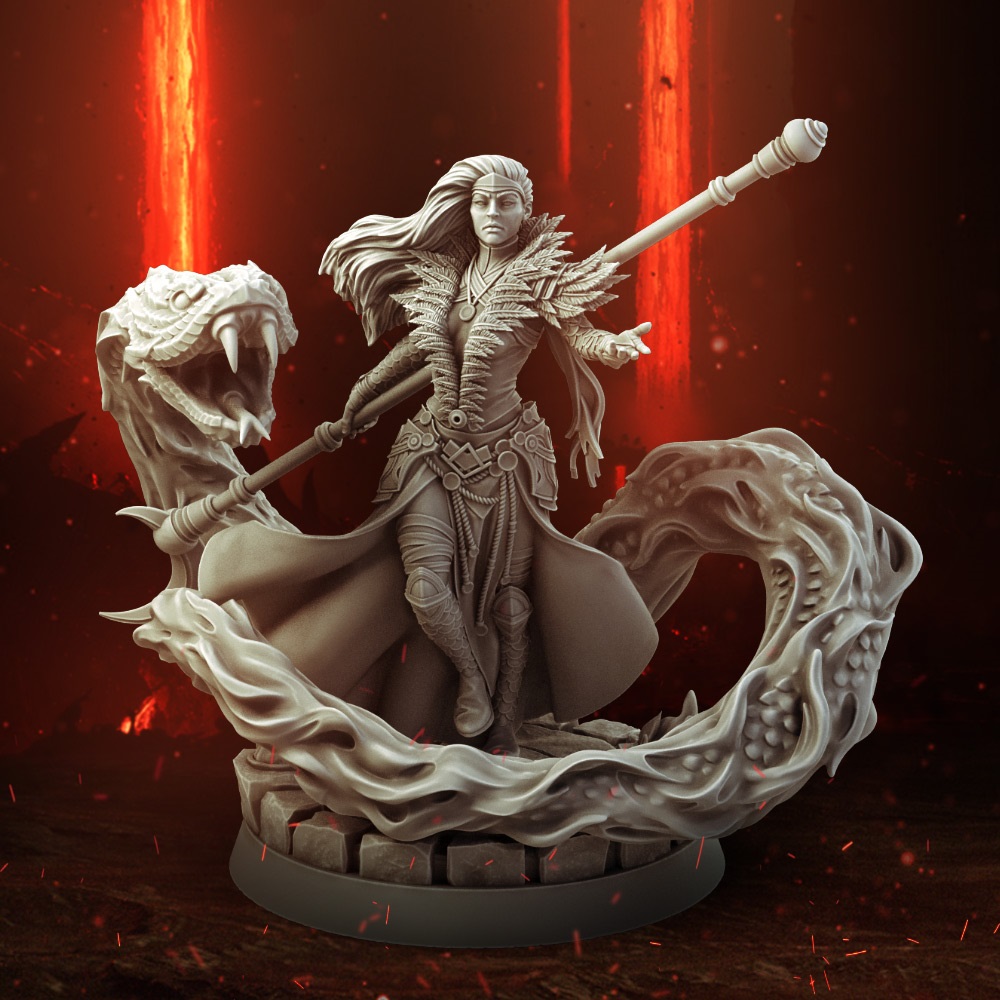 Sorcerer Miniature - Diablo