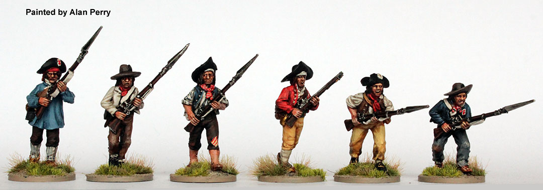 Vendeens Firing Line Skirmishing - Perry Miniatures