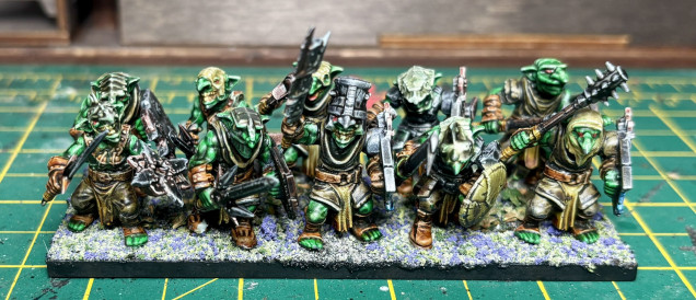 After a quick tart up on the base both units are done!