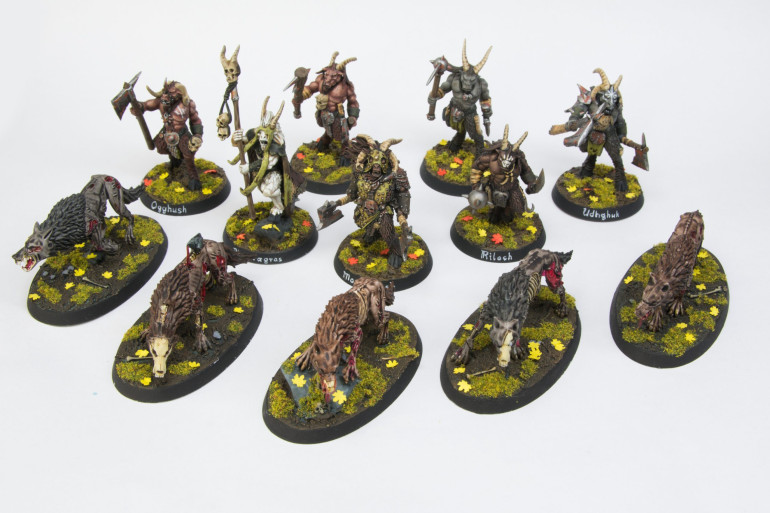 Mordheim - Beastmen warband