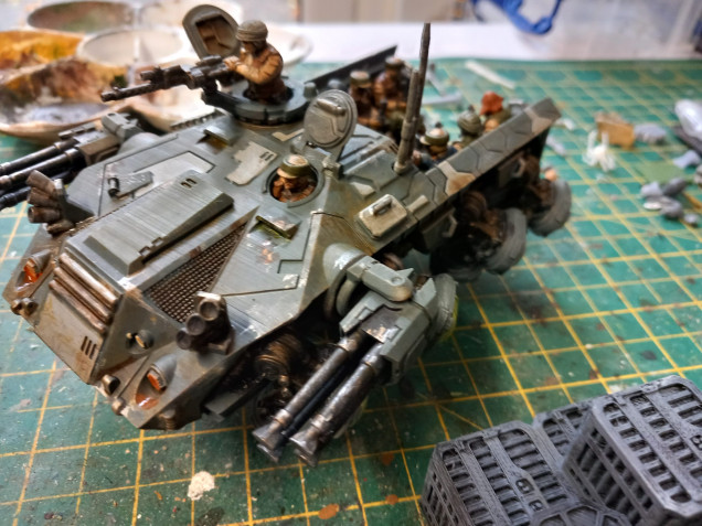 Hover tank from David Sheff models