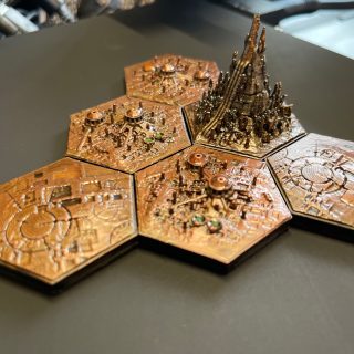 Grimdark Hex Tiles Painting Comp September