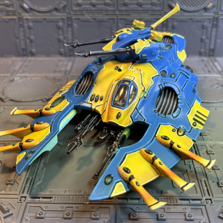 Falcon Grav Tank … but wait, there’s more! It’s also a Wave Serpent!