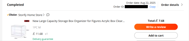 My Response Part 1. Ali Express