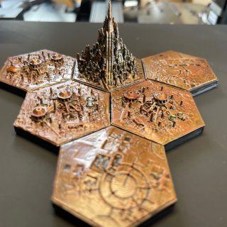 Grimdark Hex Tiles Painting Comp September