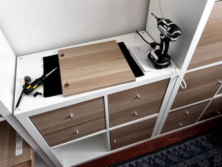 Have a clean, level surface work on and the detail parts went smoothly enough.