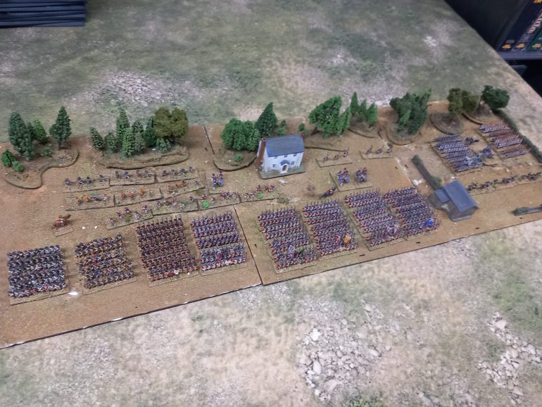 Complete British force