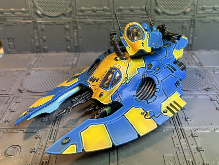 Falcon Grav Tank … but wait, there’s more! It’s also a Wave Serpent!