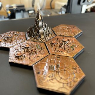 Grimdark Hex Tiles Painting Comp September