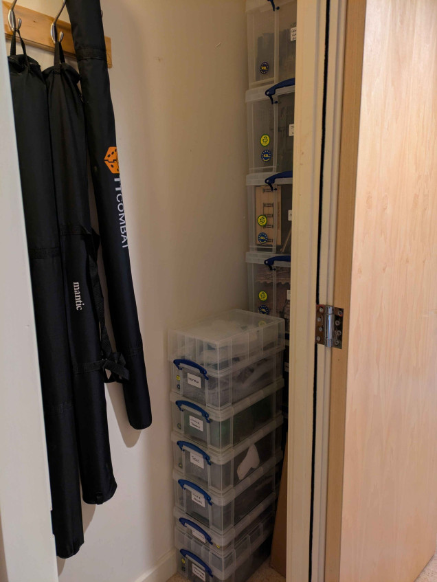 It is still a pile (of shame or potential) if it is alphabetised?